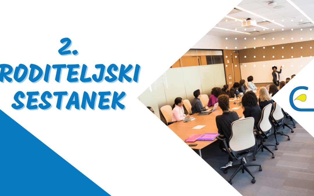 Vabilo na 2. roditeljski sestanek