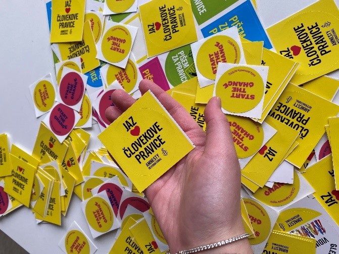 Pišem za pravice – Amnesty International