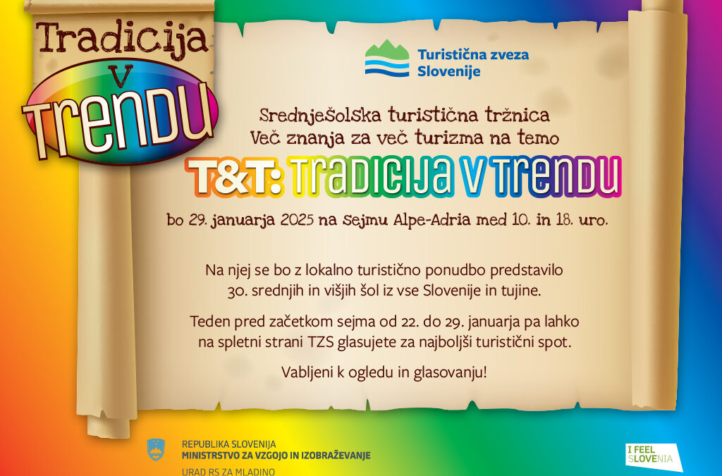 Glasovanje za naj spot na tekmovanju Več znanja za več turizma