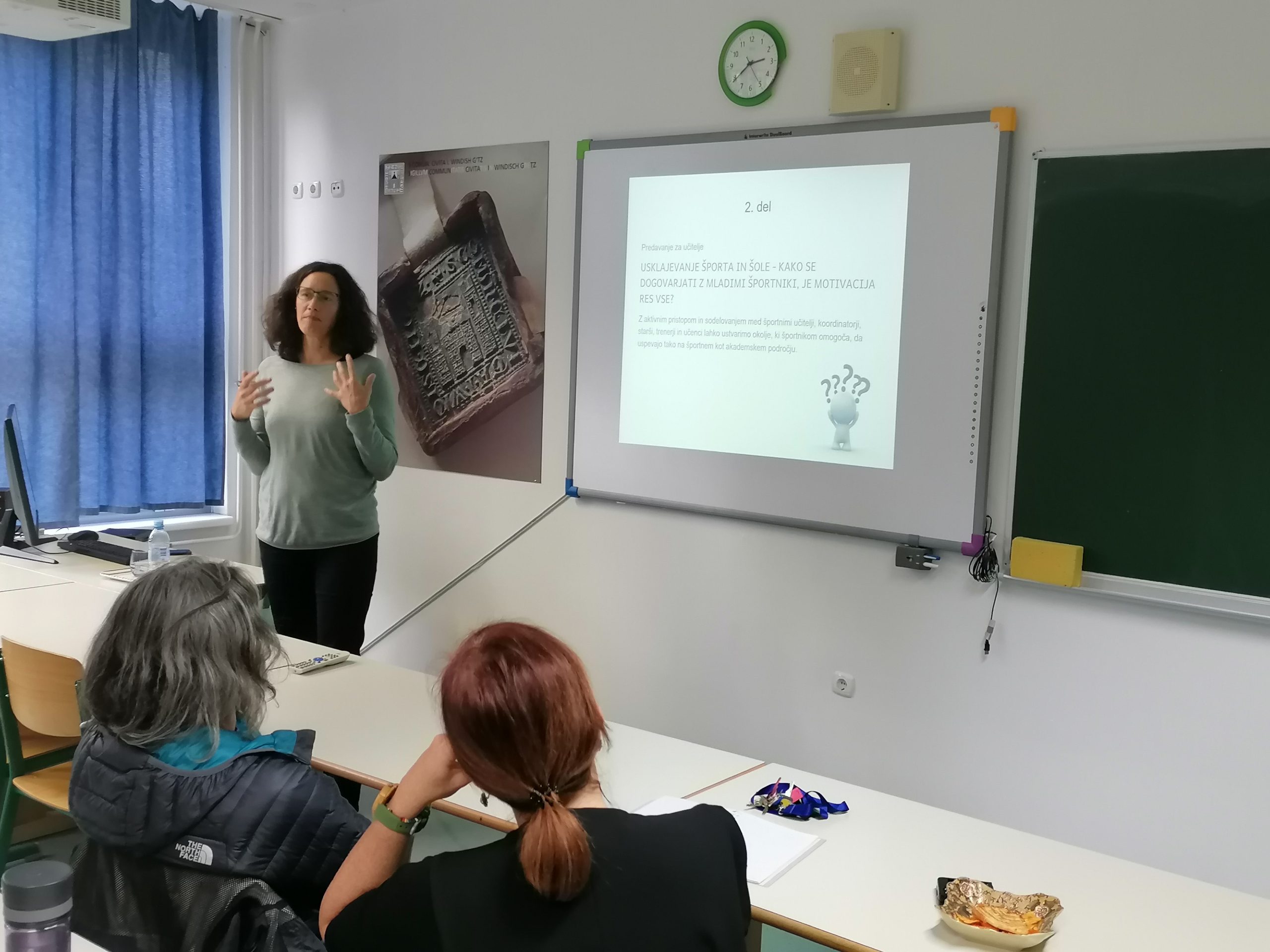Športna psihologinja Tina Jeromen je z nami delila znanja iz psihologije športa.