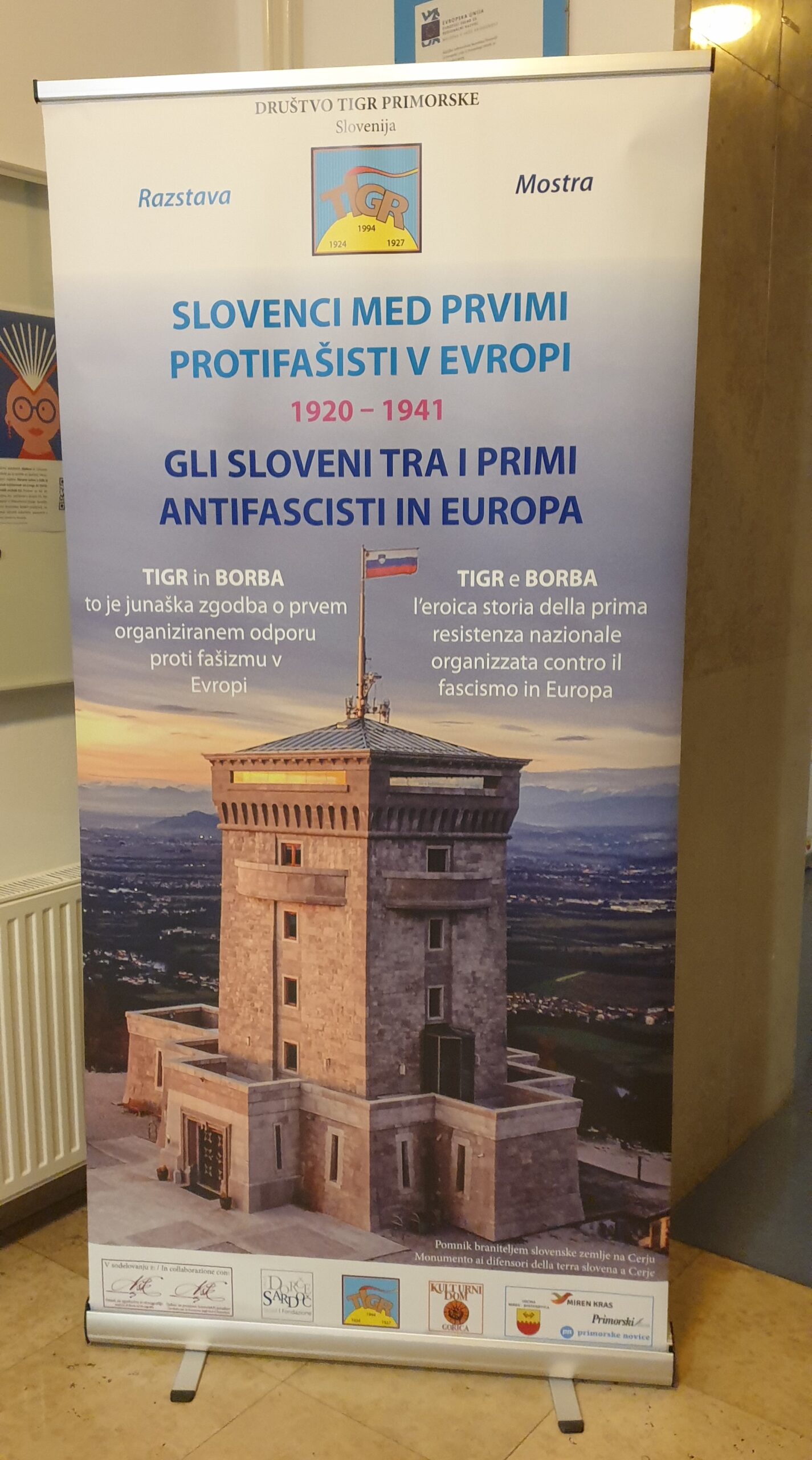 RAZSTAVA “Slovenci med prvimi protifašisti v Evropi” RAZSTAVA “Slovenci med prvimi protifašisti v Evropi”