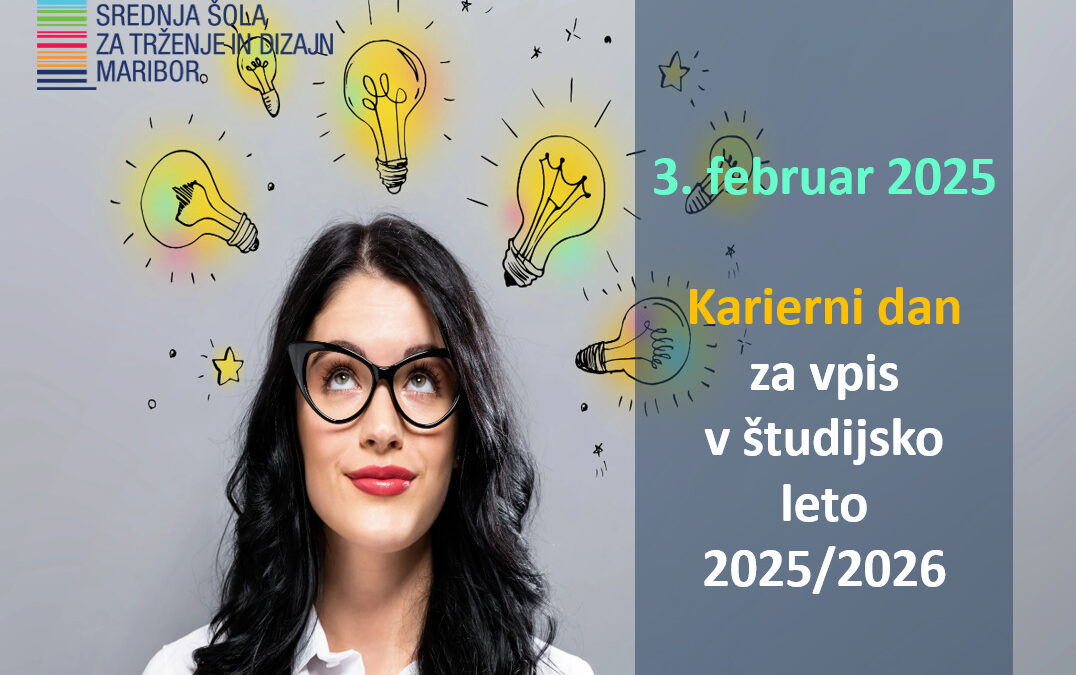 Karierni dan za vpis v študijsko leto 2025/2026
