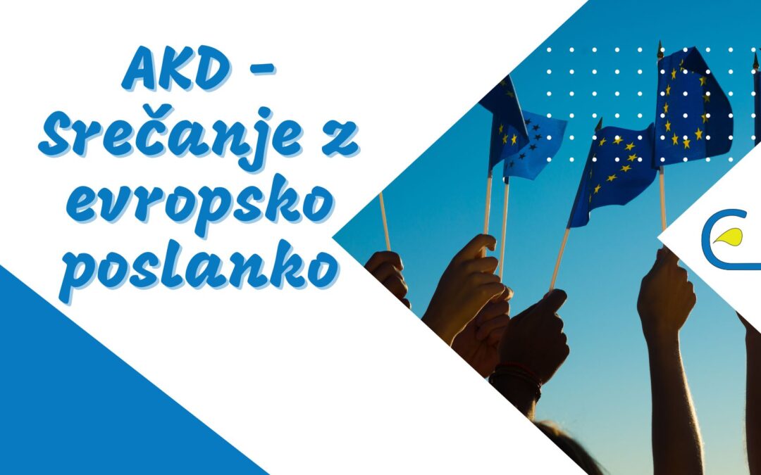 Srečanje z evropsko poslanko Zalo Tomašič