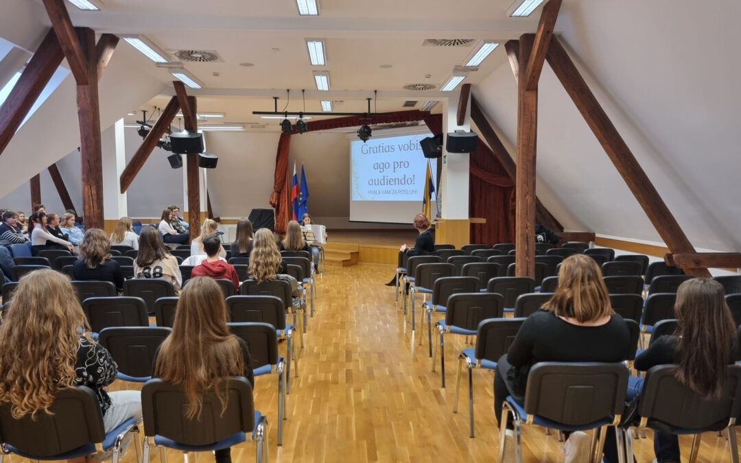 Osnovnošolcem smo odprli vrata klasične gimnazije