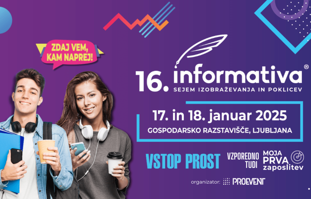KAJ PO SREDNJI ALI FAKSU? IZBIRE JE OGROMNO – ODKRIJ SVOJO POT NA INFORMATIVI!