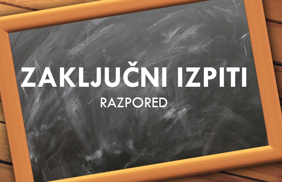 Zaključni izpit – zimski rok