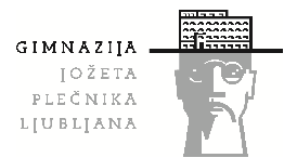 Spremembe urnika v četrtek, 6. 2. 2025