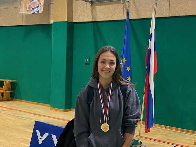 Pia Pintar državna prvakinja v badmintonu