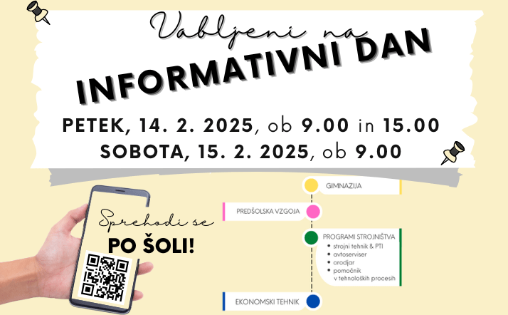 INFORMATIVNI DAN ŠC POSTOJNA