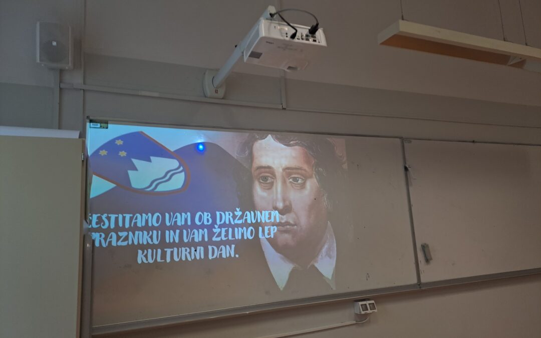 Razredne proslave ob slovenskem kulturnem prazniku