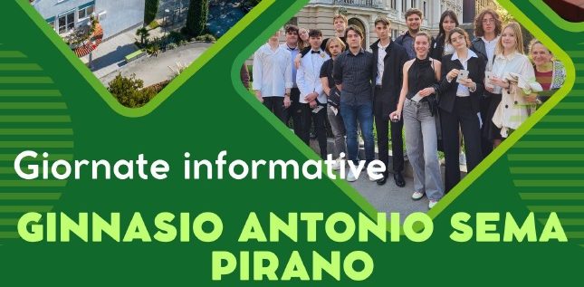 Gentilmente invitati alle giornate informative