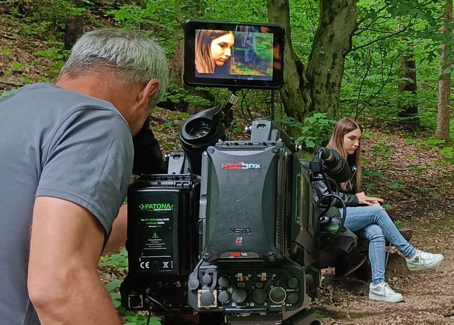 Naša dijakinja Anja Tomanič s svojim filmom na RTV Naša dijakinja Anja Tomanič s svojim filmom na RTV