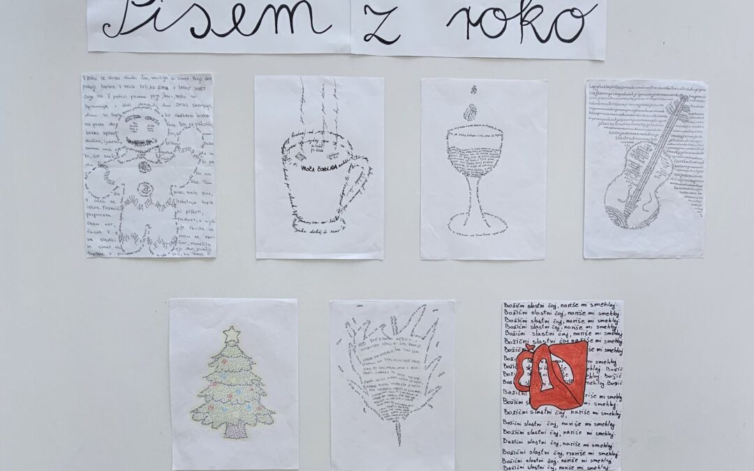 Razstava izdelkov ob 10. tednu pisanja z roko