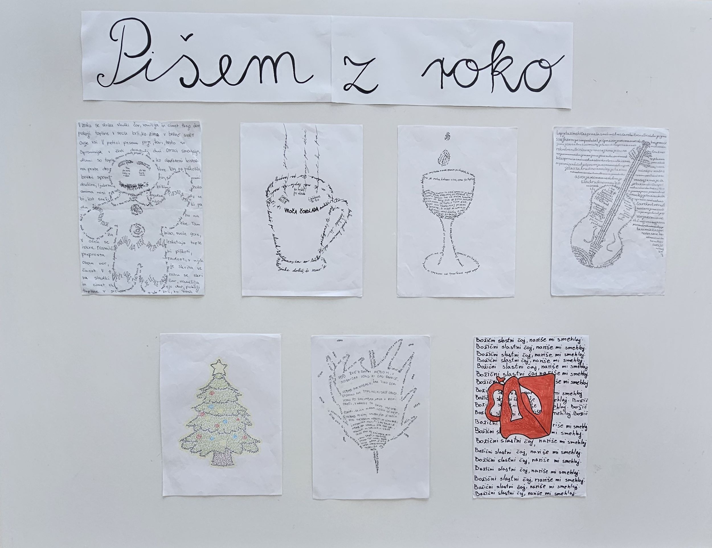 Razstava izdelkov ob 10. tednu pisanja z roko Razstava izdelkov ob 10. tednu pisanja z roko