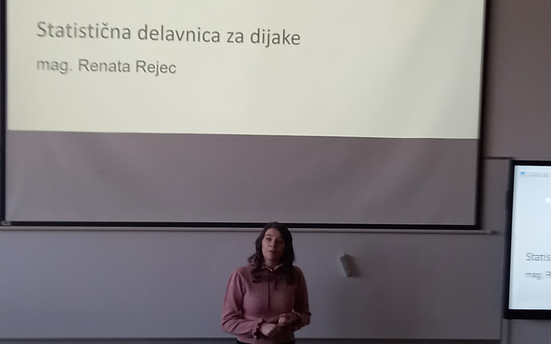 Predavanje Statističnega urada RS o pomenu statistične pismenosti