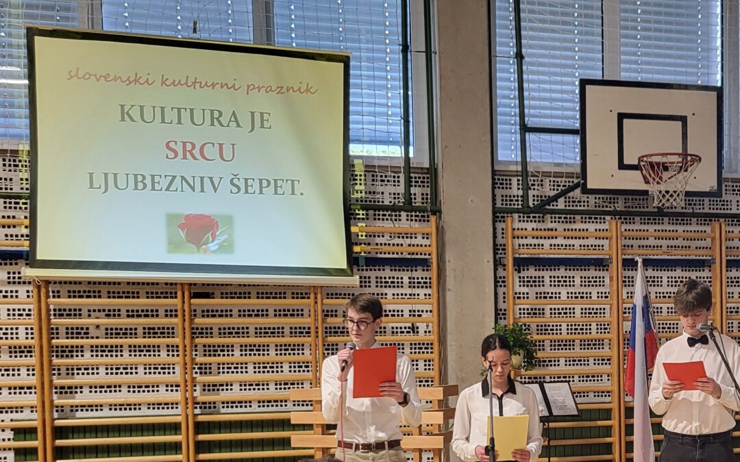Kultura je srcu ljubezniv šepet
