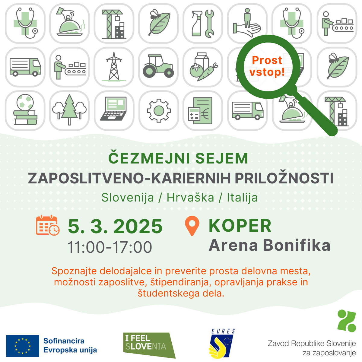 Čezmejni sejem zaposlitveno kariernih priložnosti, ki ga bodo obiskali dijaki zaključnih letnikov