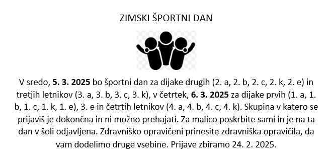 Zimski športni dan 2024_2025