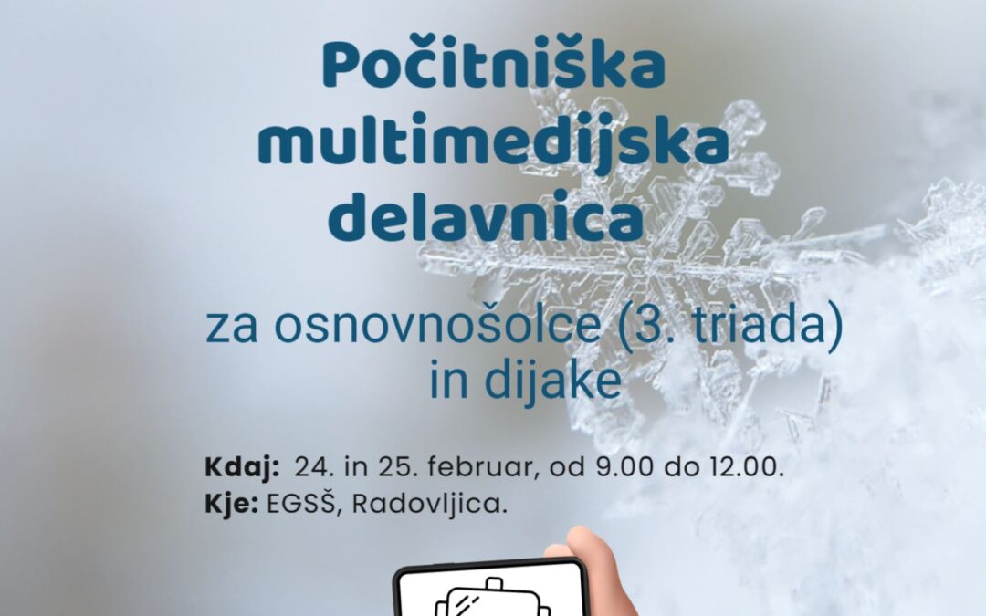 Počitniška multimedijska delavnica