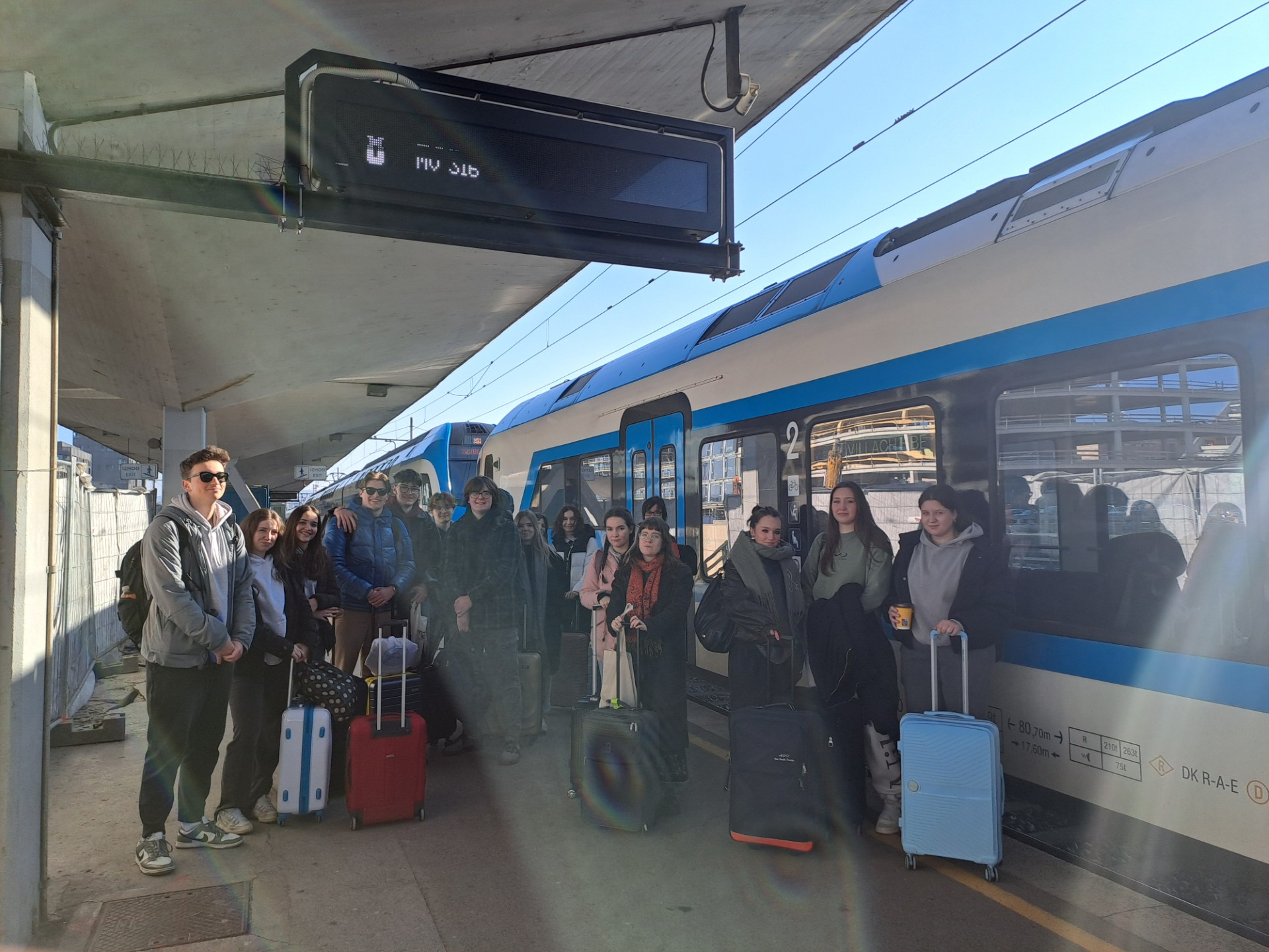 En rails vers la France ! (= Po tračnicah proti Franciji)