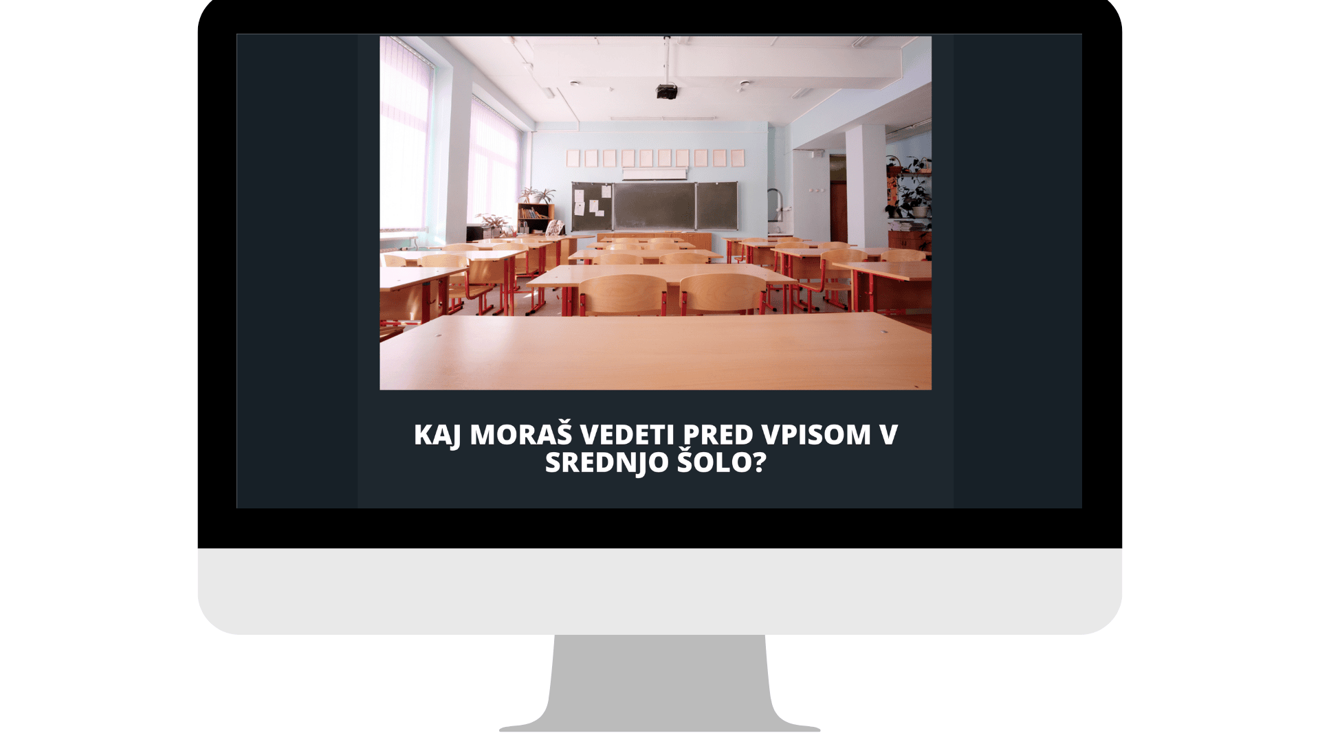 vpis v srednjo šolo KAJ MORAŠ VEDETI PRED VPISOM V SREDNJO ŠOLO?