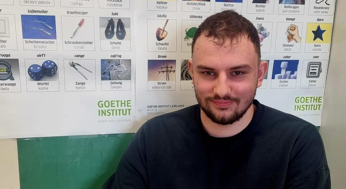 Zlato priznanje na državnem tekmovanju iz nemščine Zlato priznanje na državnem tekmovanju iz nemščine