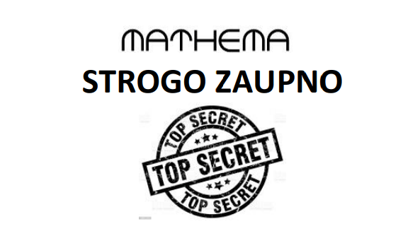 Strogo zaupno