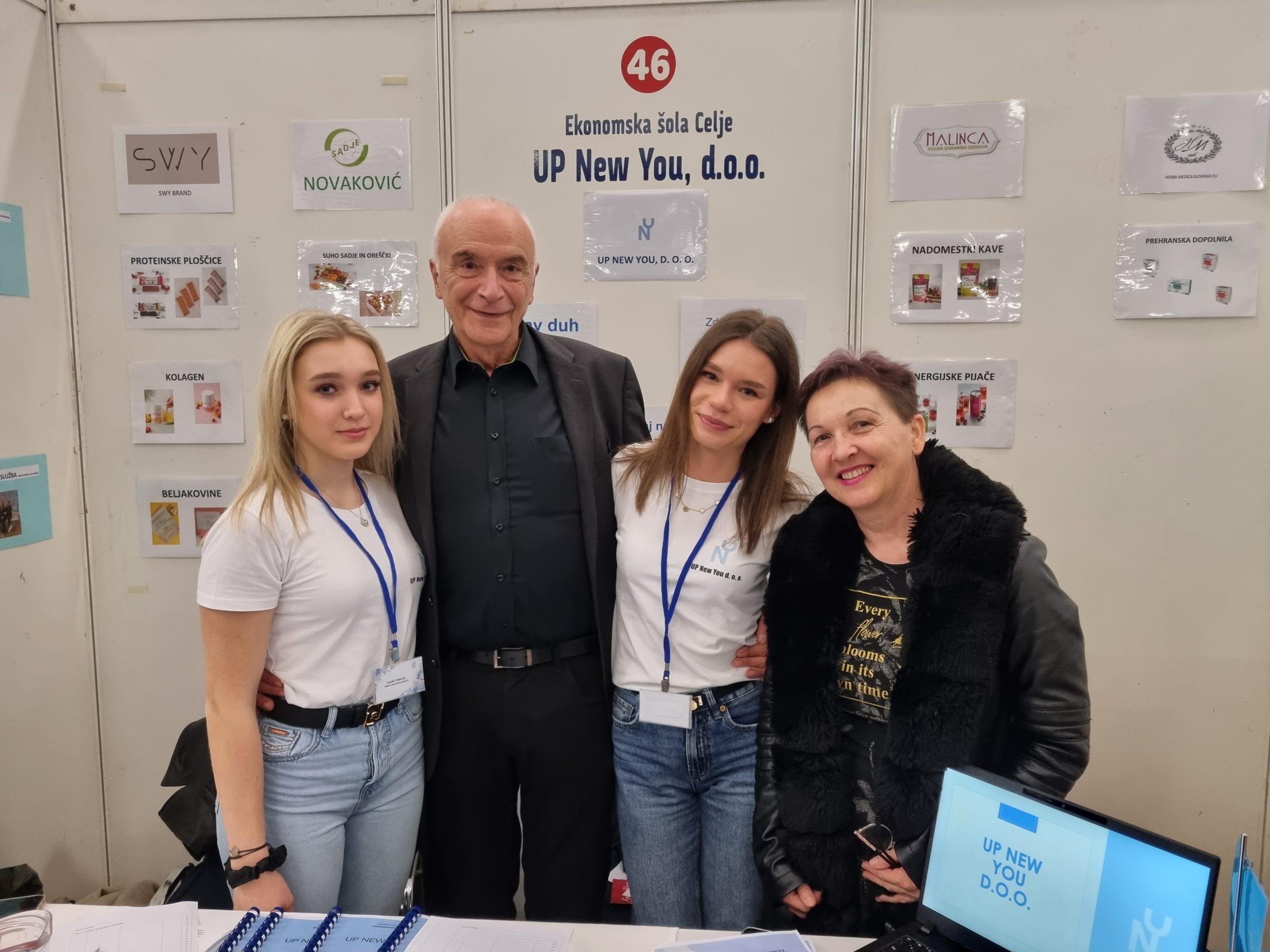 Učni podjetji New You in EcoStep sta se predstavili na 19. Mednarodnem sejmu učnih podjetij Učni podjetji New You in EcoStep sta se predstavili na 19. Mednarodnem sejmu učnih podjetij