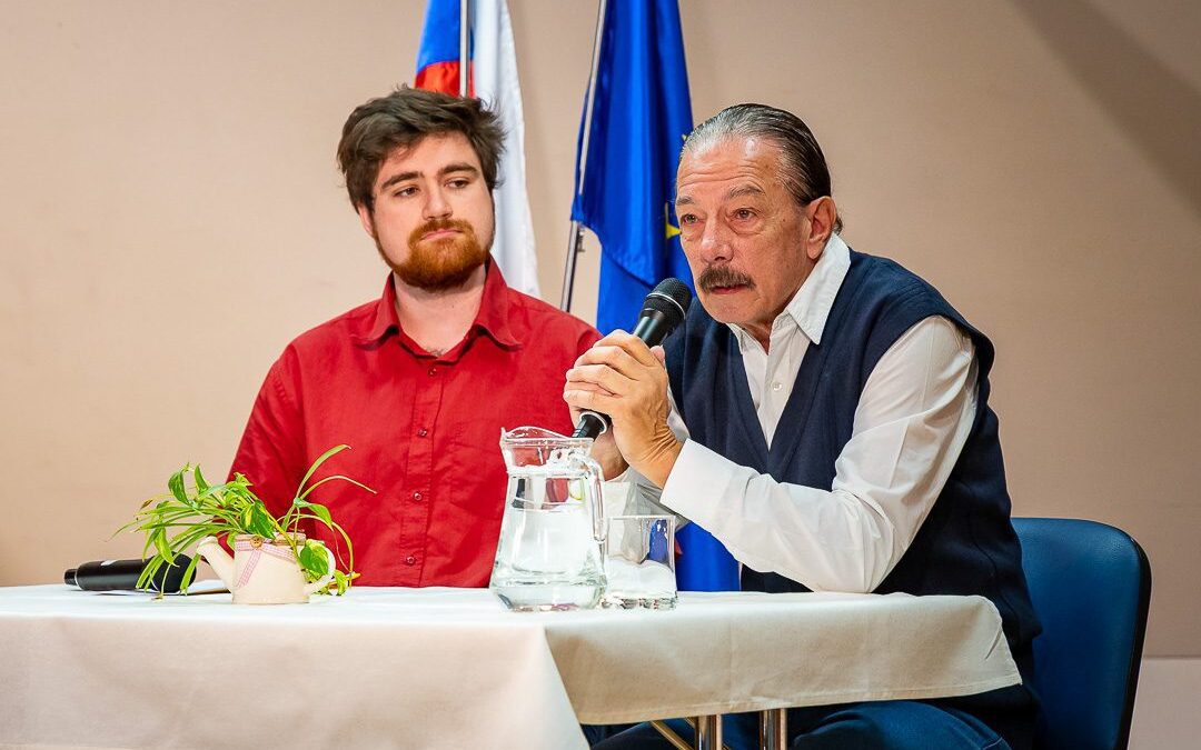Srečanje z argentinskim Slovencem Rokom Finkom