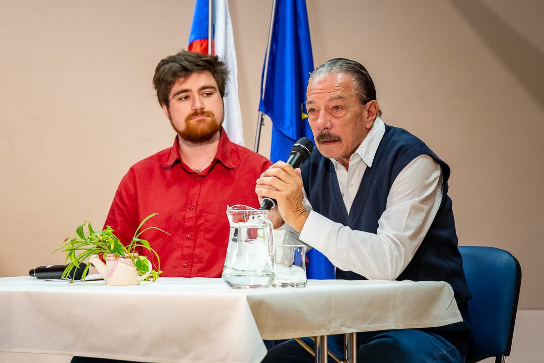 Srečanje z argentinskim Slovencem Rokom Finkom