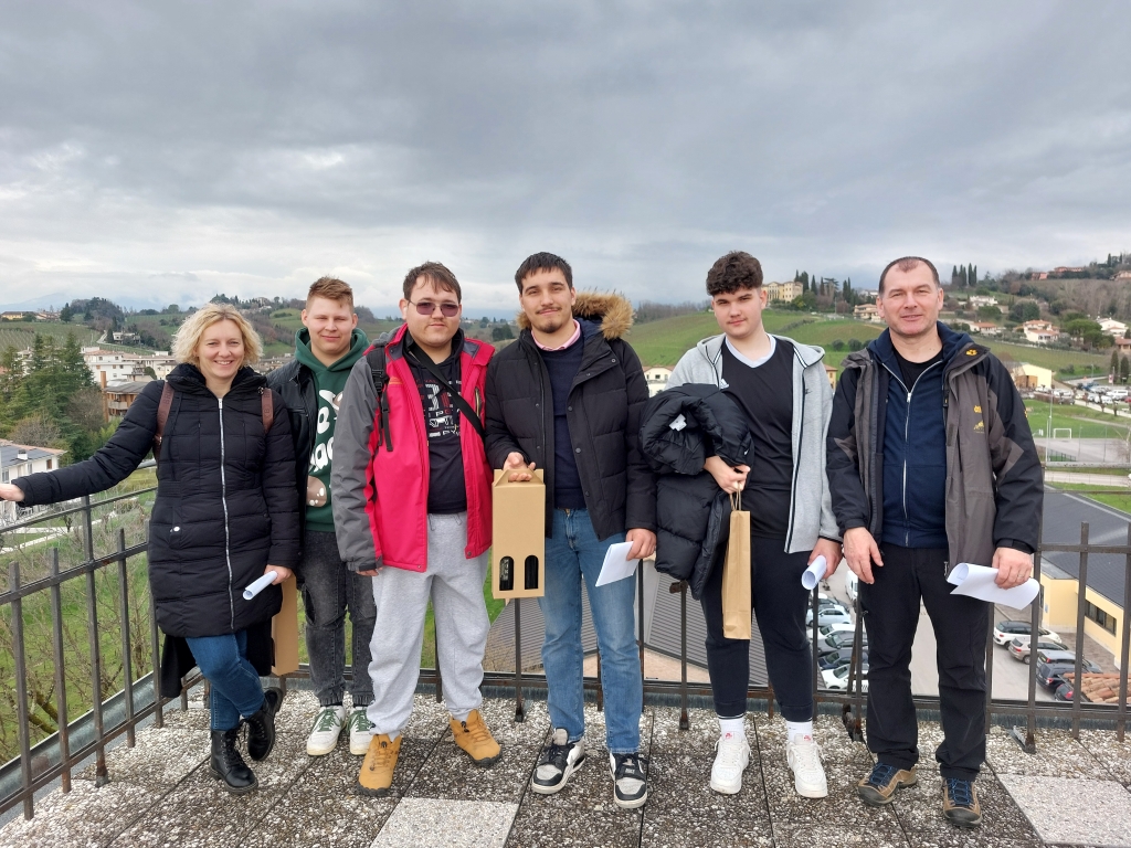 Erasmus+ projekt AgrosylviMob v Coneglianu (Italija)