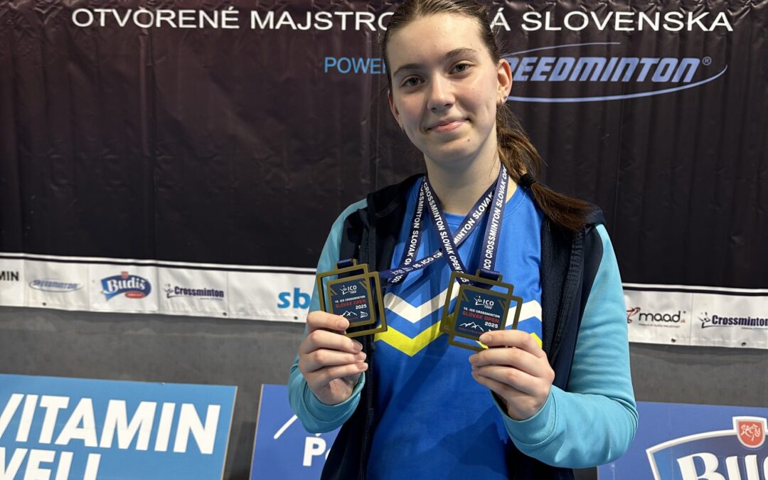 Eva Župevc prva na turnirju v krosmintonu