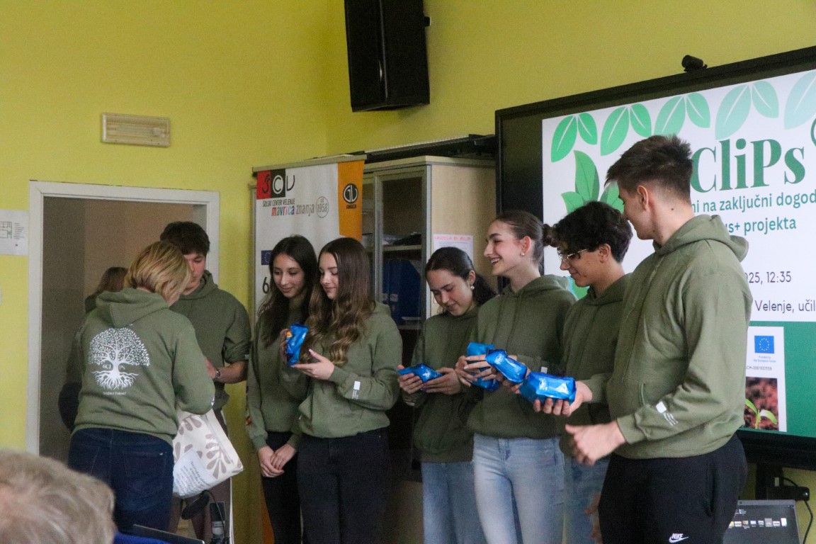 Zaključni dogodek projekta Erasmus+ 6CliPs Gimnazije ŠC Velenje Zaključni dogodek projekta Erasmus+ 6CliPs Gimnazije ŠC Velenje