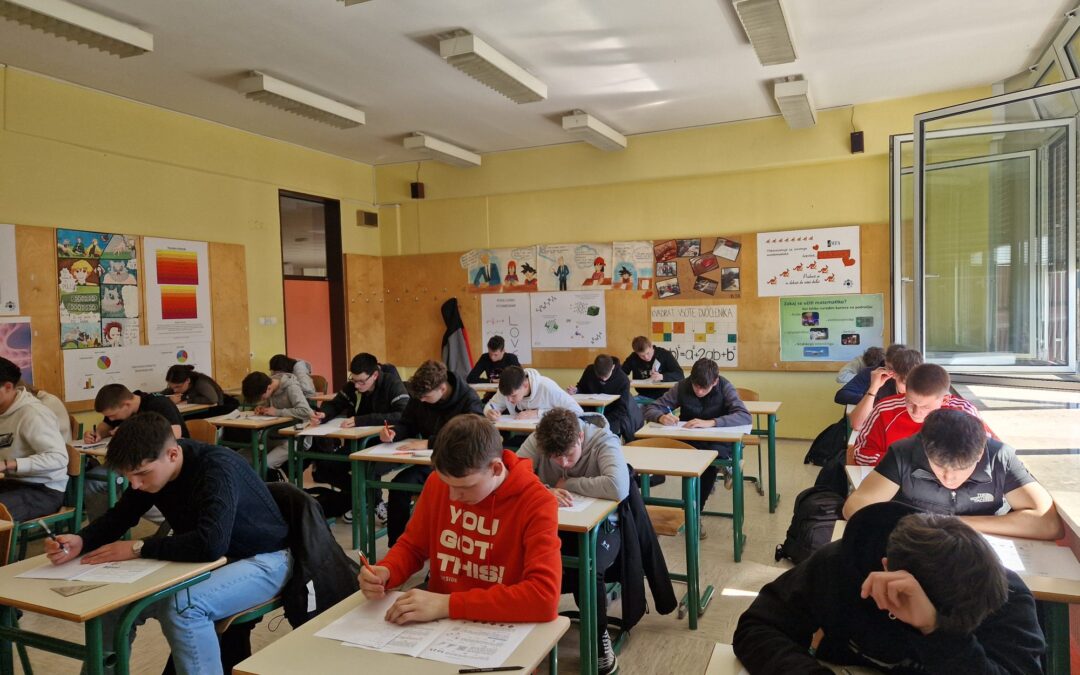 Rezultati šolskega tekmovanja iz matematike