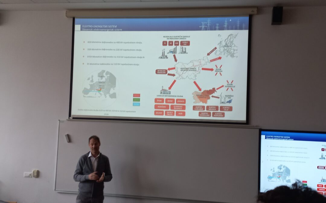 Predavanji Dr. Janeza Humarja (ELES) o energijskem izzivu Slovenije