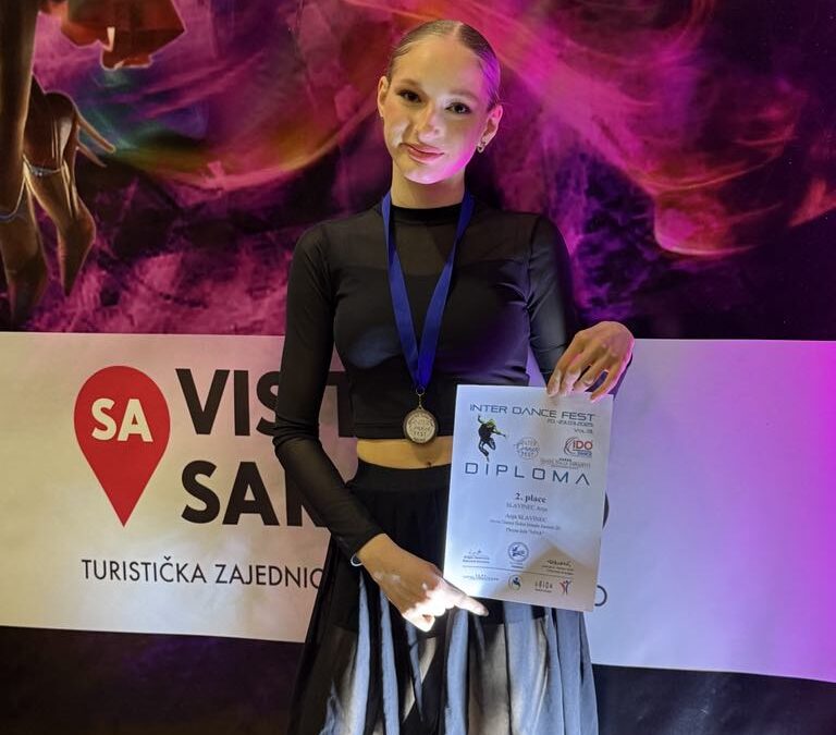 Dijakinji GMS uspešnivi na plesnem festivalu.