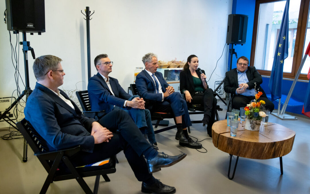 Na obisku visoki predstavniki evropske in slovenske politike