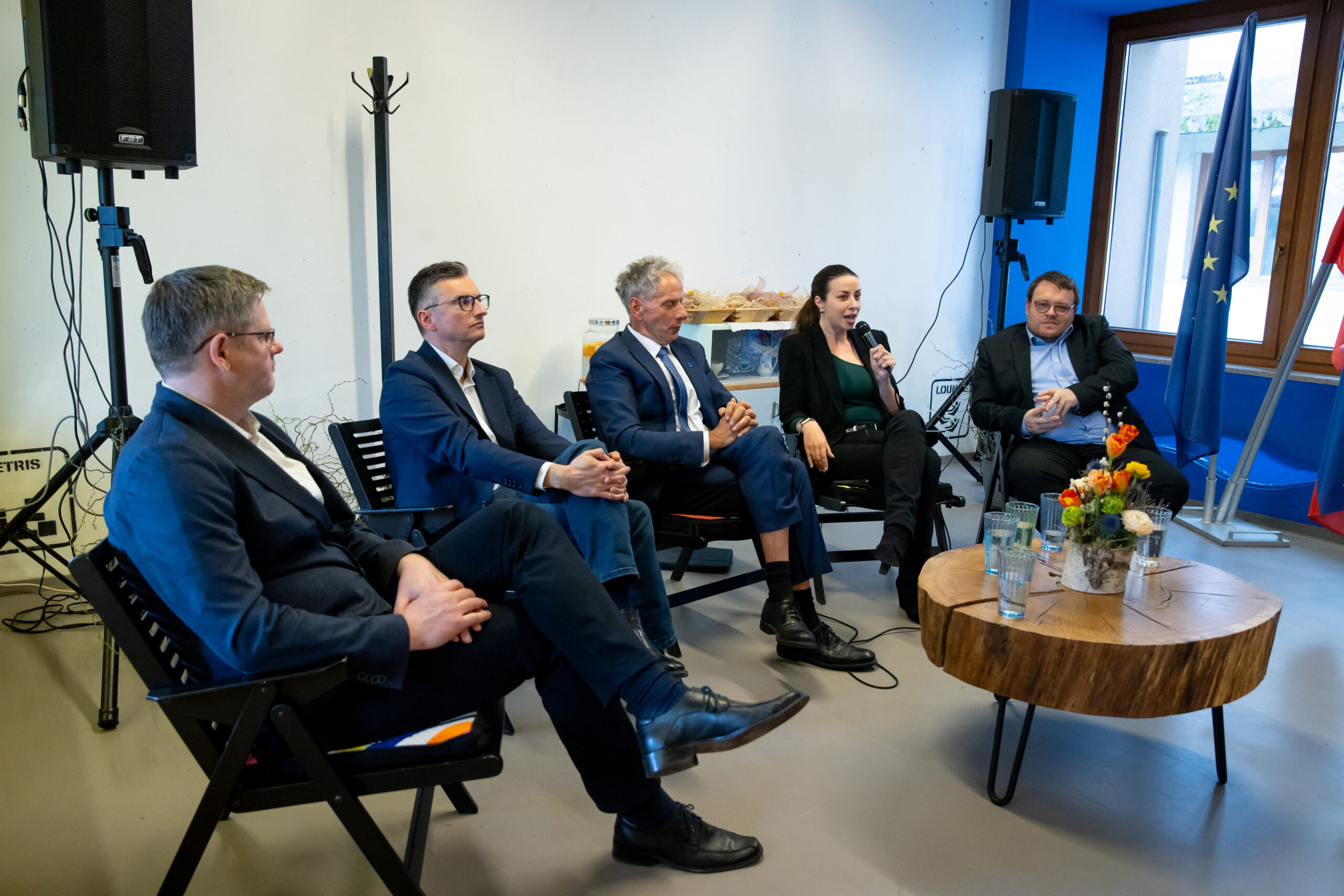Na obisku visoki predstavniki evropske in slovenske politike