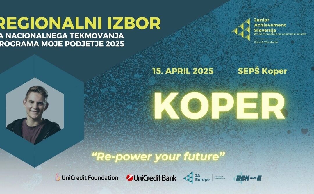 JA nacionalno tekmovanje Moje podjetje 2025