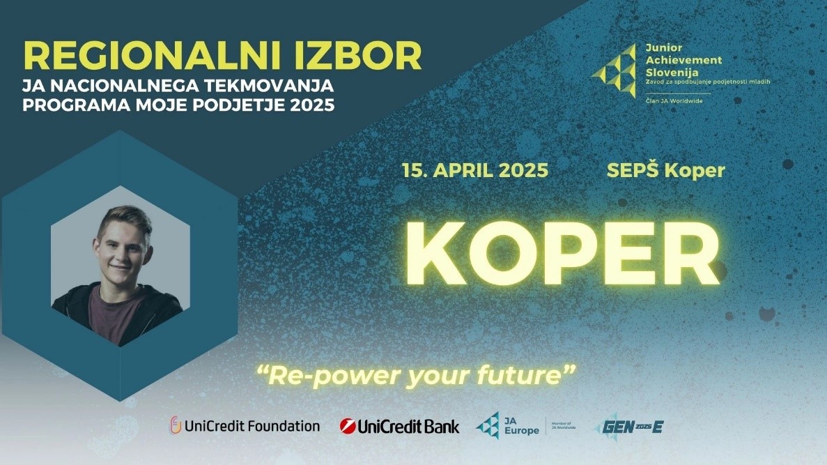 JA nacionalno tekmovanje Moje podjetje 2025 JA nacionalno tekmovanje Moje podjetje 2025
