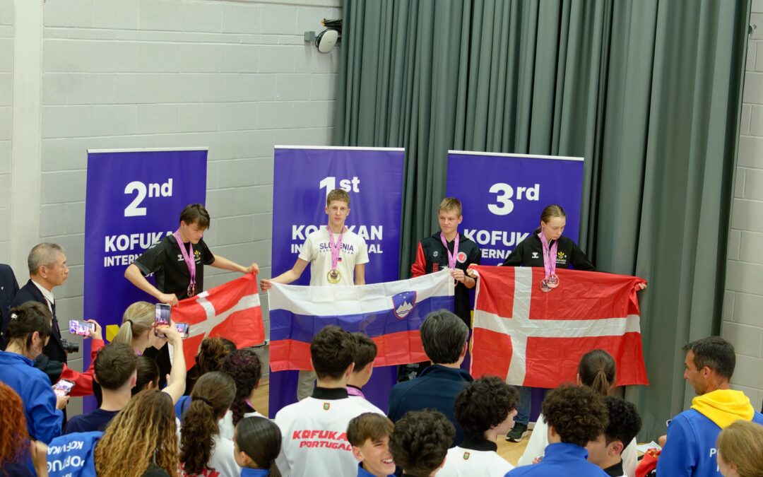 1. mesto na Kofukan International Cup v Londonu