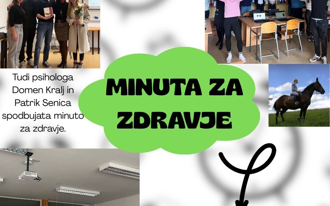 Krepimo zdravje z minuto z zdravje
