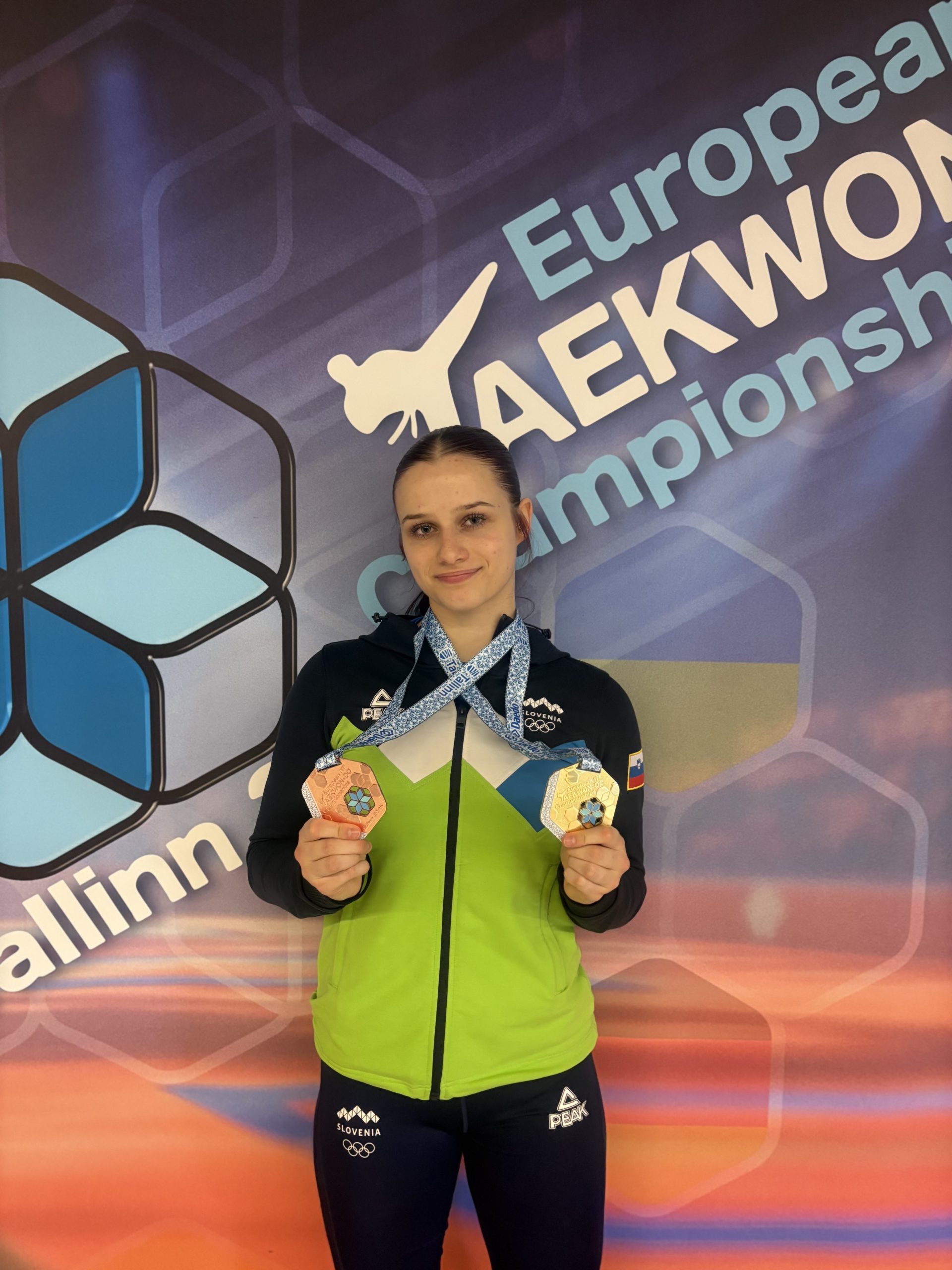 Ana Jan uspešna na dveh evropskih prvenstvih v tekvondoju