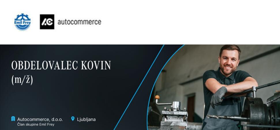 Autocommerce d.o.o. – Obdelovalec kovin