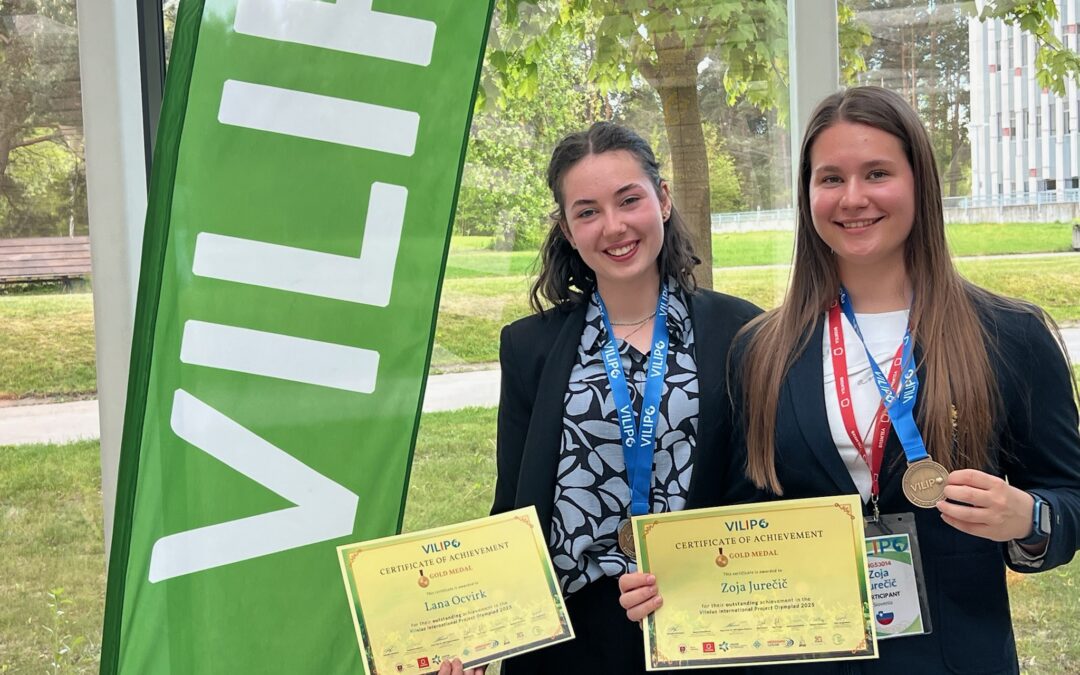 Zlata medalja na mednarodni znanstveni olimpijadi VILIPO v Litvi