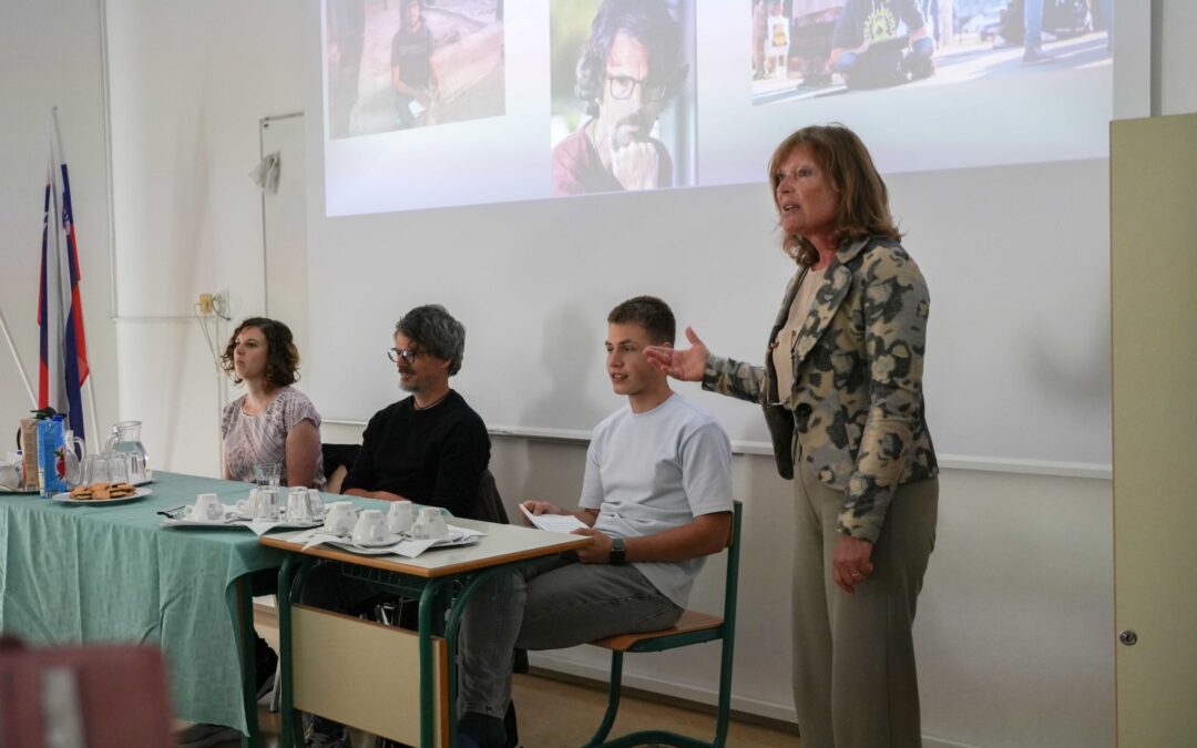 Novinar, pisatelj, naravovarstvenik in tekač Boštjan Videmšek na obisku