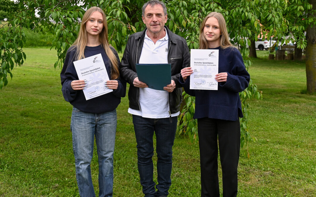 Podelitev Nemških jezikovnih diplom II. stopnje na Gimnaziji Murska Sobota