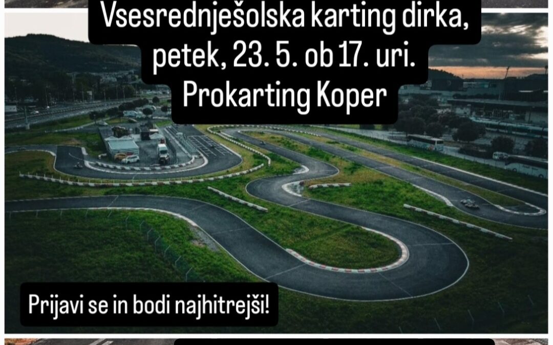 Vsesrednješolska karting dirka