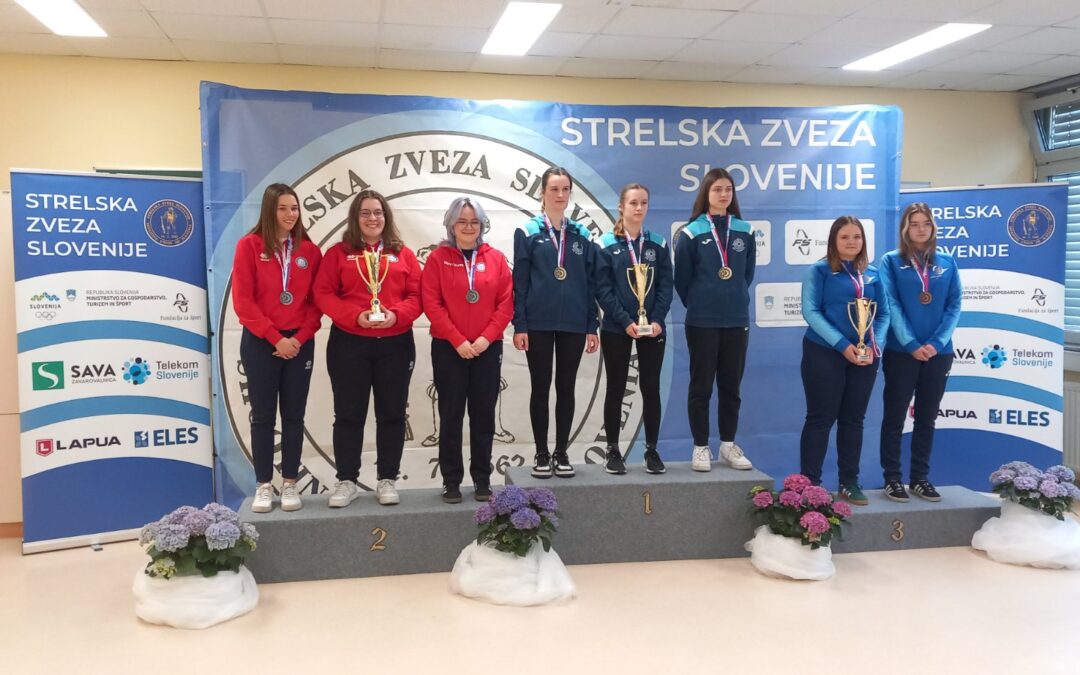 Uspeh dijakinj na državnem prvenstvu