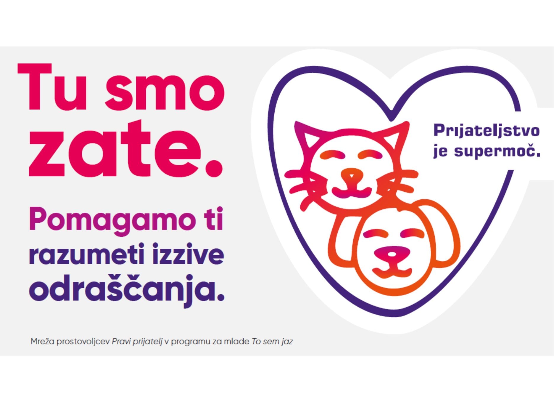 Pilotni projekt mreže vrstniške pomoči Pravi prijatelj
